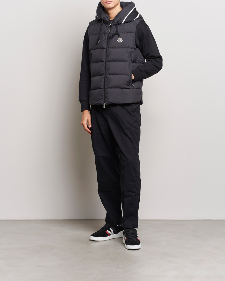 Mies | Takit | Moncler | Cardamine Hooded Down Vest Black