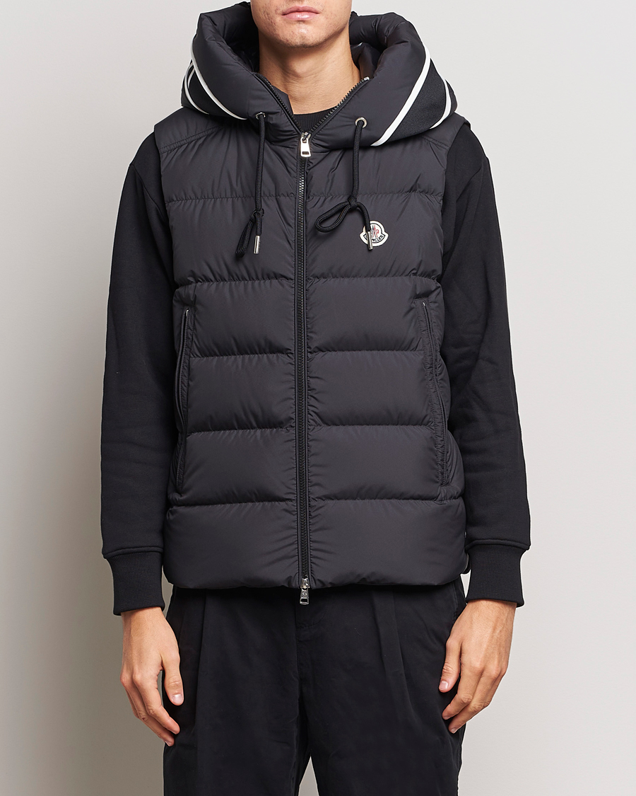 Mies | Takit | Moncler | Cardamine Hooded Down Vest Black