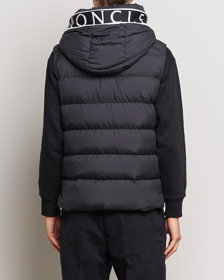 Mies | Takit | Moncler | Cardamine Hooded Down Vest Black