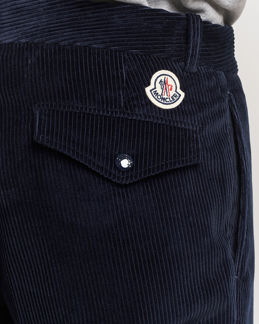 Mies | Housut | Moncler | Corduroy Pants Navy