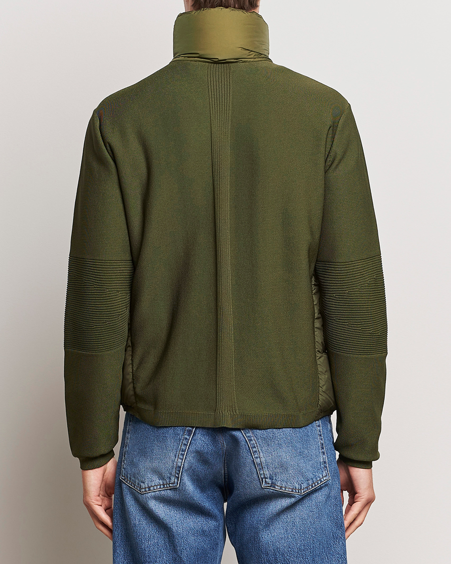 Mies | Puserot | Moncler | Hybrid Cardigan Military Green