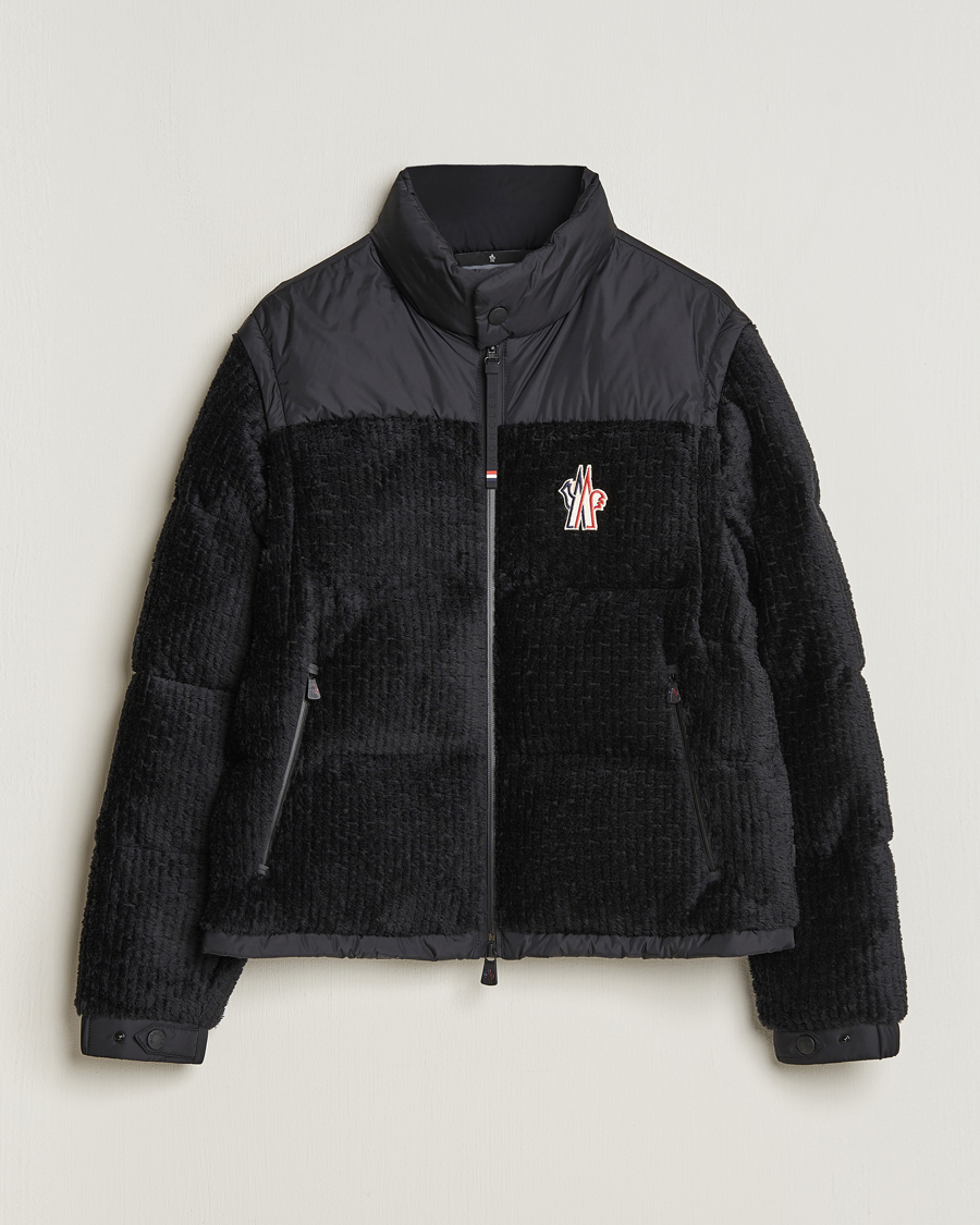 Mies | Takit | Moncler Grenoble | Graniers Velvet Down Jacket Black