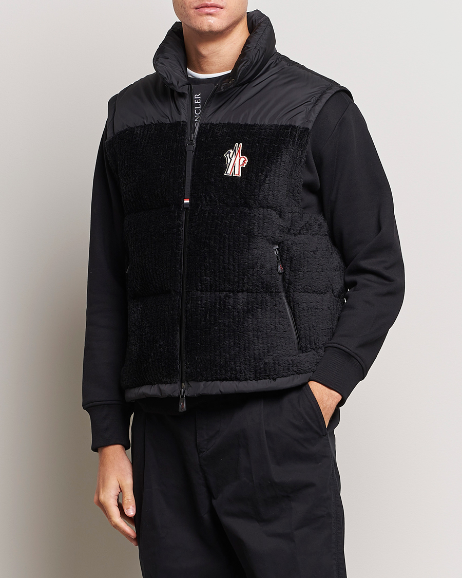 Mies | Takit | Moncler Grenoble | Graniers Velvet Down Jacket Black