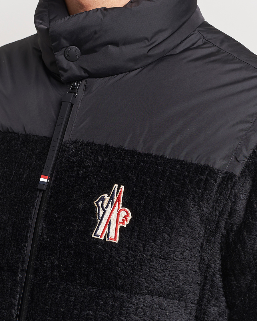 Mies | Takit | Moncler Grenoble | Graniers Velvet Down Jacket Black