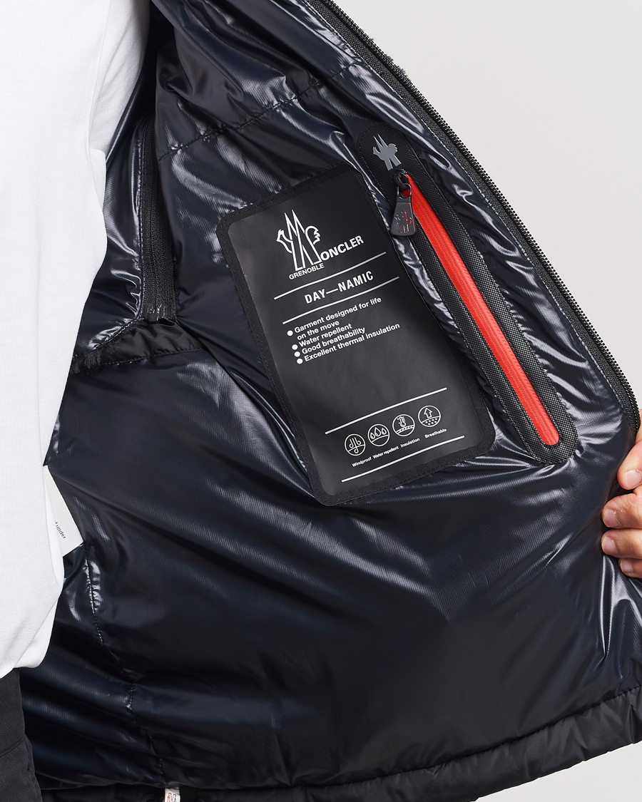 Mies | Takit | Moncler Grenoble | Graniers Velvet Down Jacket Black