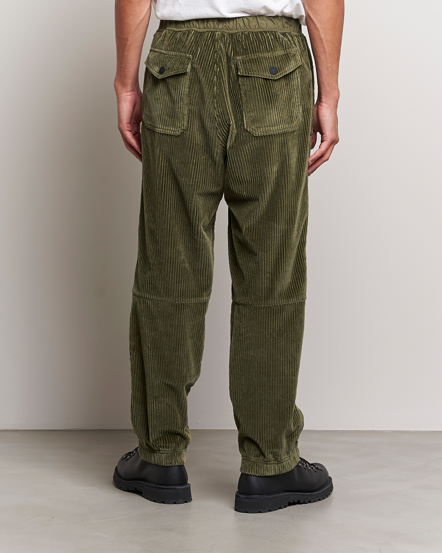 Mies | Housut | Moncler Grenoble | Tech Panel Corduroy Trousers Olive