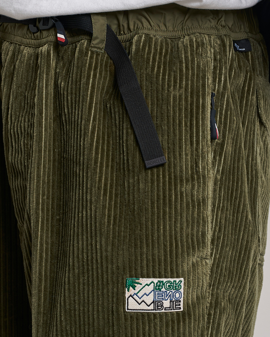 Mies | Housut | Moncler Grenoble | Tech Panel Corduroy Trousers Olive