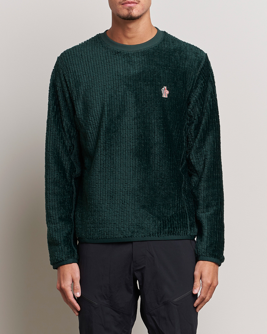 Mies |  | Moncler Grenoble | Fluffy Sweatshirt Green