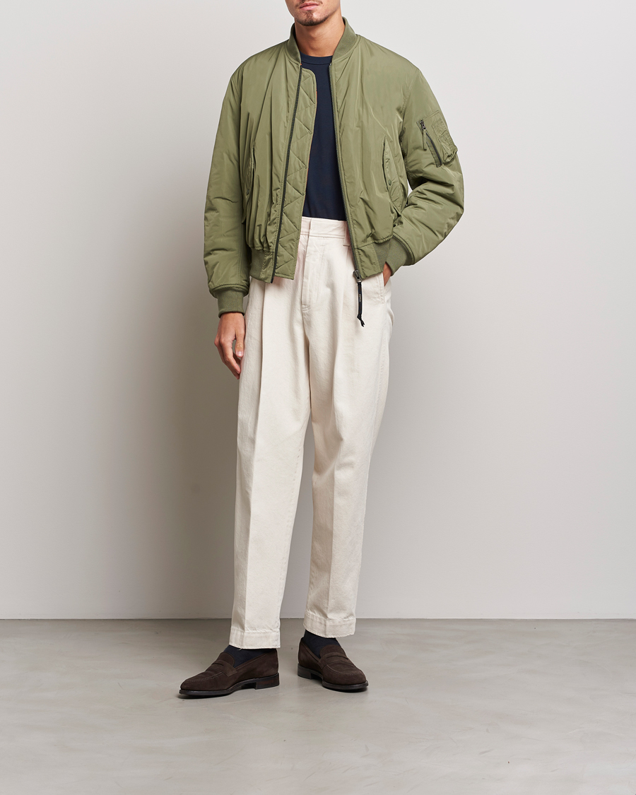 Mies | Takit | Aspesi | Gunner Nylon Flight Bomber Olive