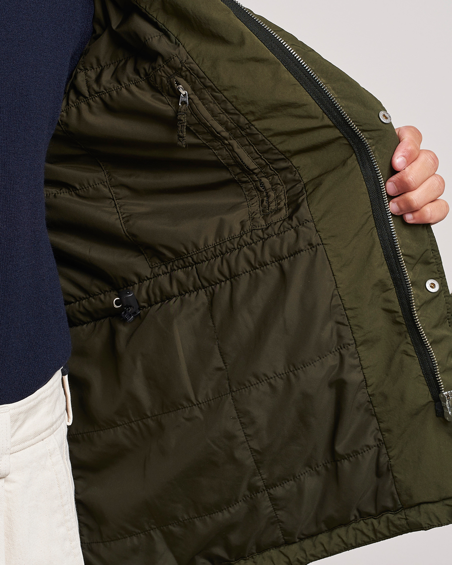 Mies | Takit | Aspesi | Garment Dyed Field Jacket Dark Military