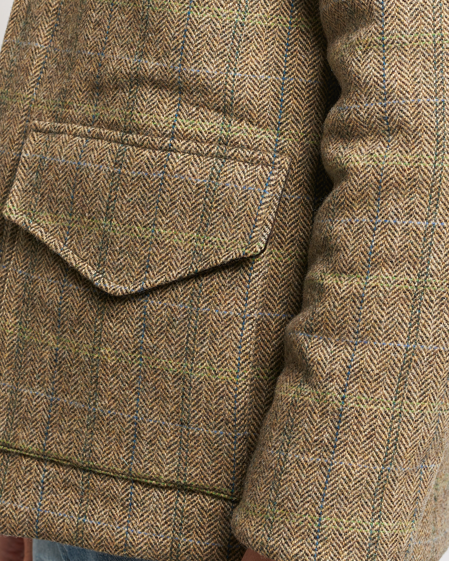 Mies | Takit | Aspesi | Tweed Hunting Jacket Green Check
