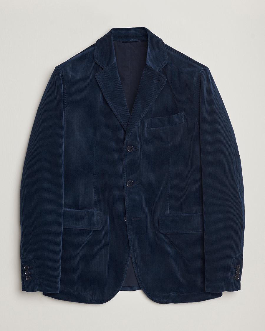 Mies | Pikkutakit | Aspesi | Corduroy Blazer Navy