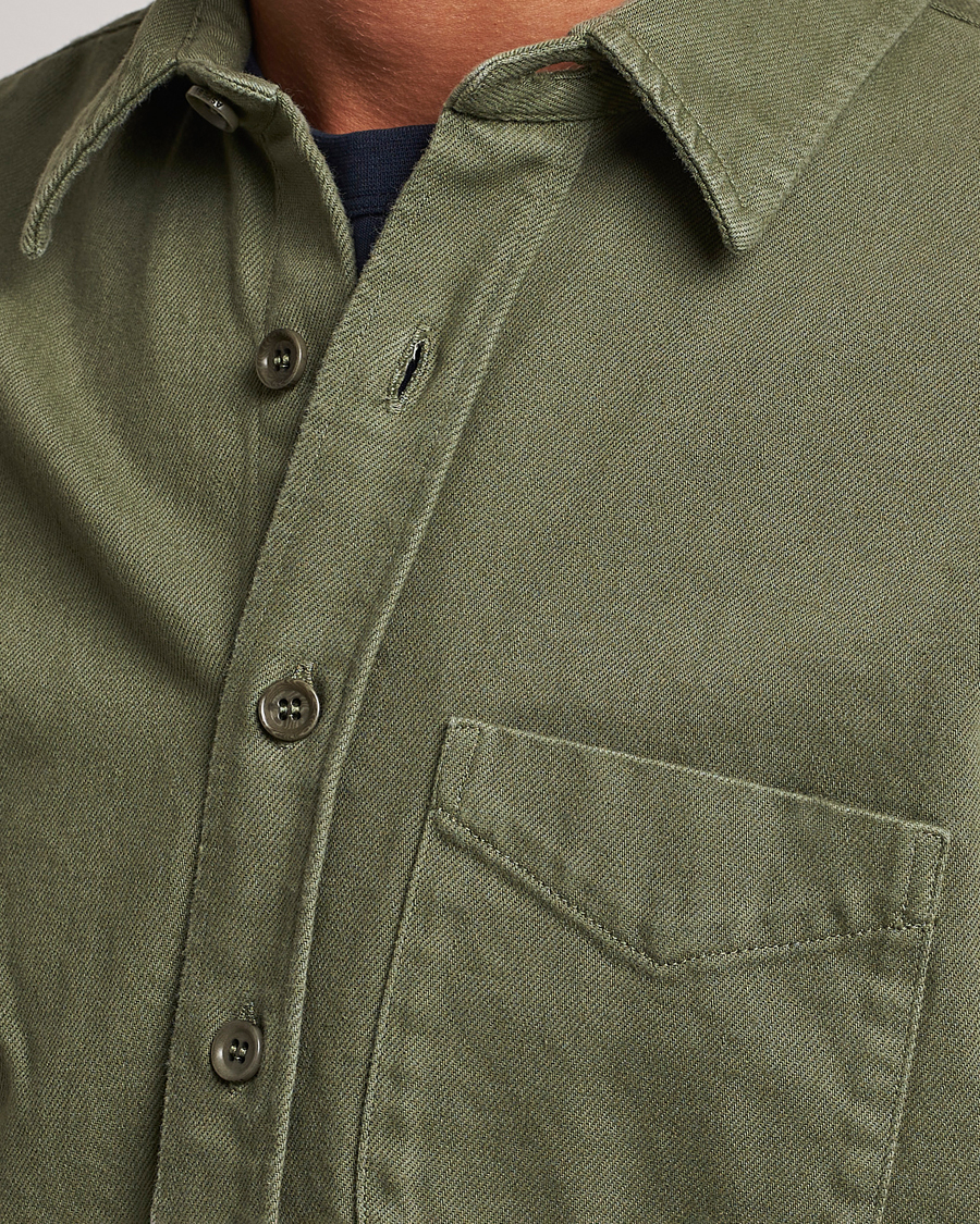 Mies | Kauluspaidat | Aspesi | Cotton Utility Shirt Military