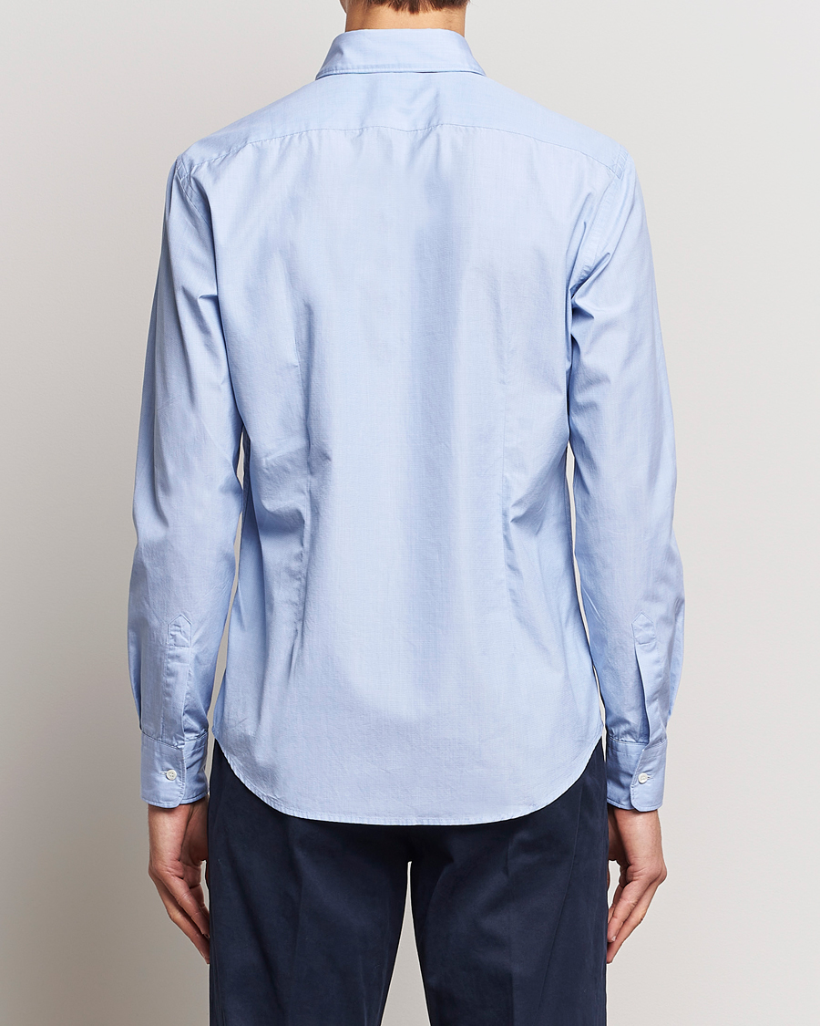 Mies | Kauluspaidat | Aspesi | Striped Poplin Shirt Light Blue