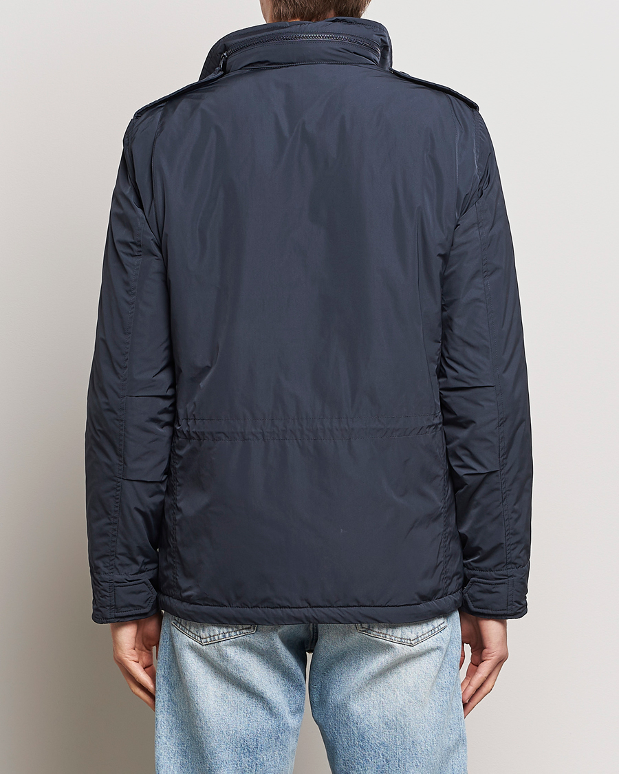 Mies | Takit | Aspesi | Minifield Nylon Field Jacket Navy