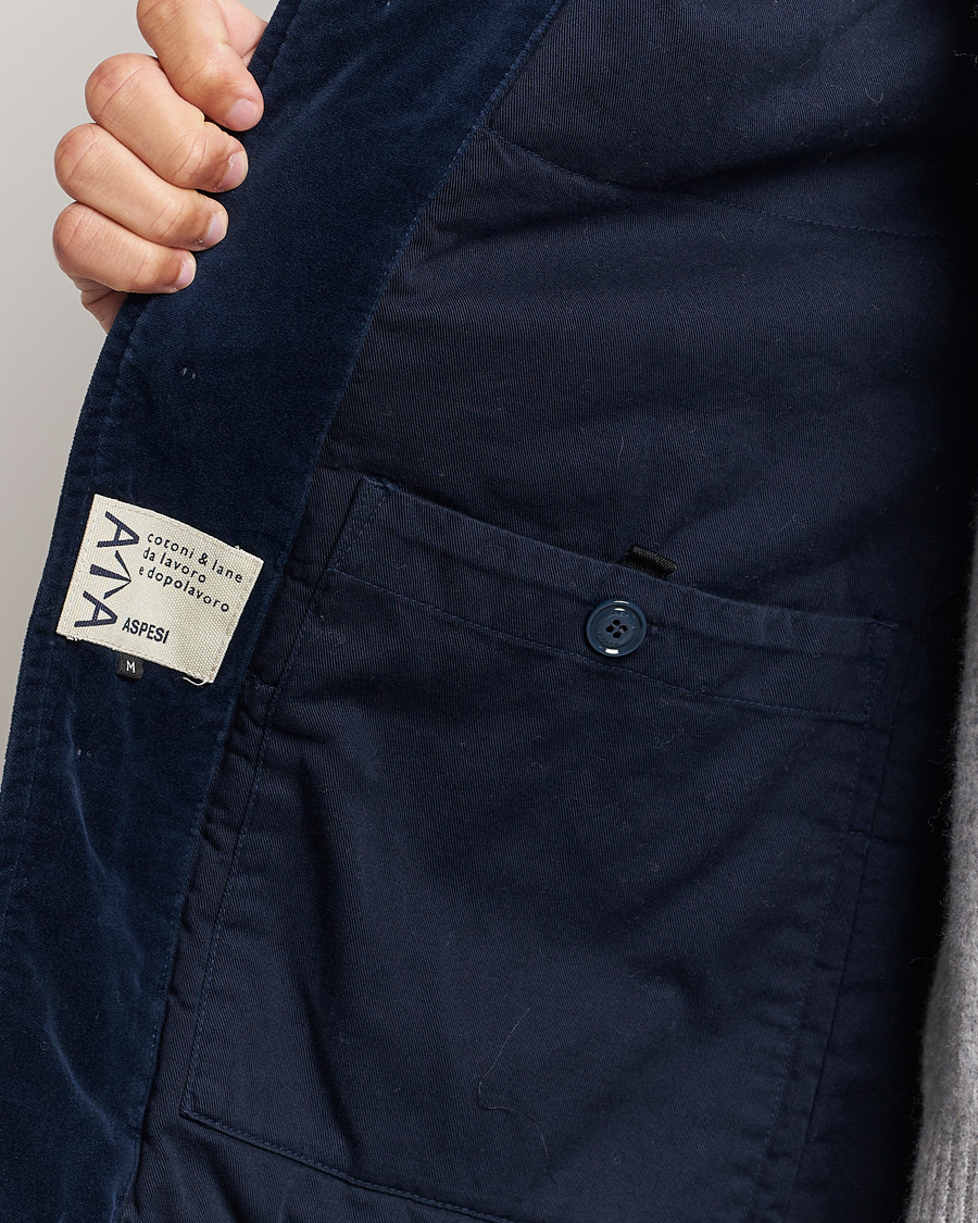 Mies | Takit | Aspesi | Tadao Corduroy Jacket Navy