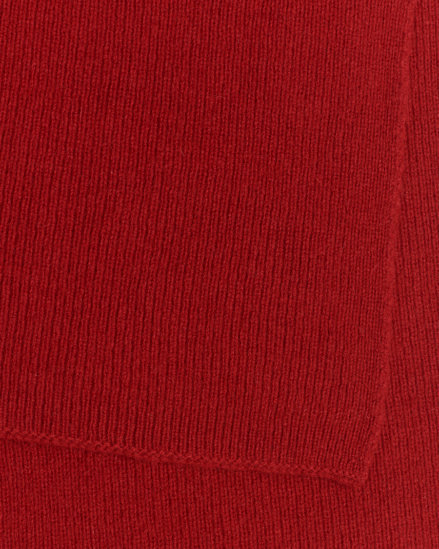 Mies | Le Bonnet Lambswool/Caregora Scarf Framboise | Le Bonnet | Lambswool/Caregora Scarf Framboise