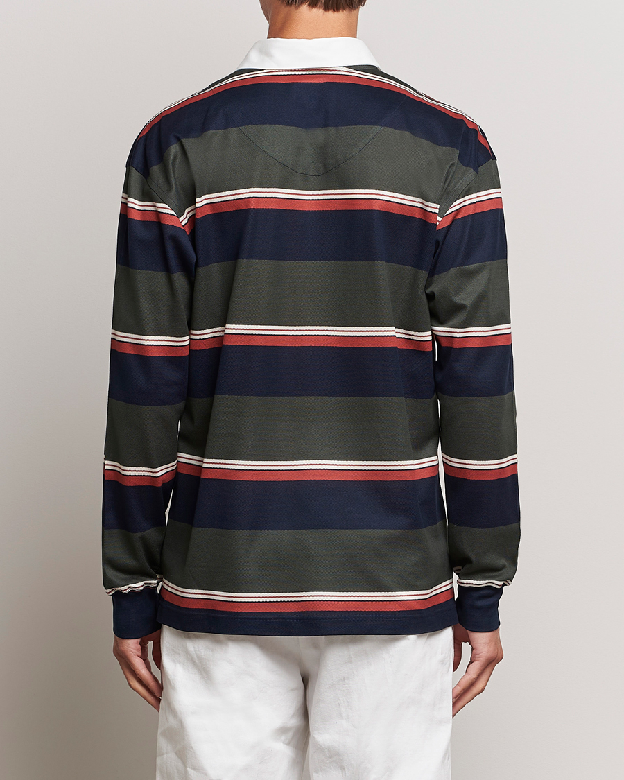 Mies | Puserot | Eton | Striped Rugby Shirt Multi