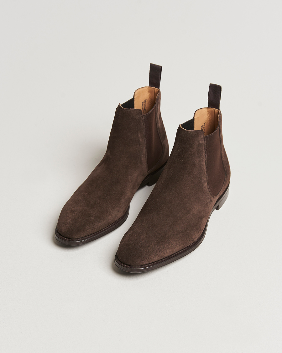 Mies |  | Church's | Amberley Chelsea Boots Brown Suede