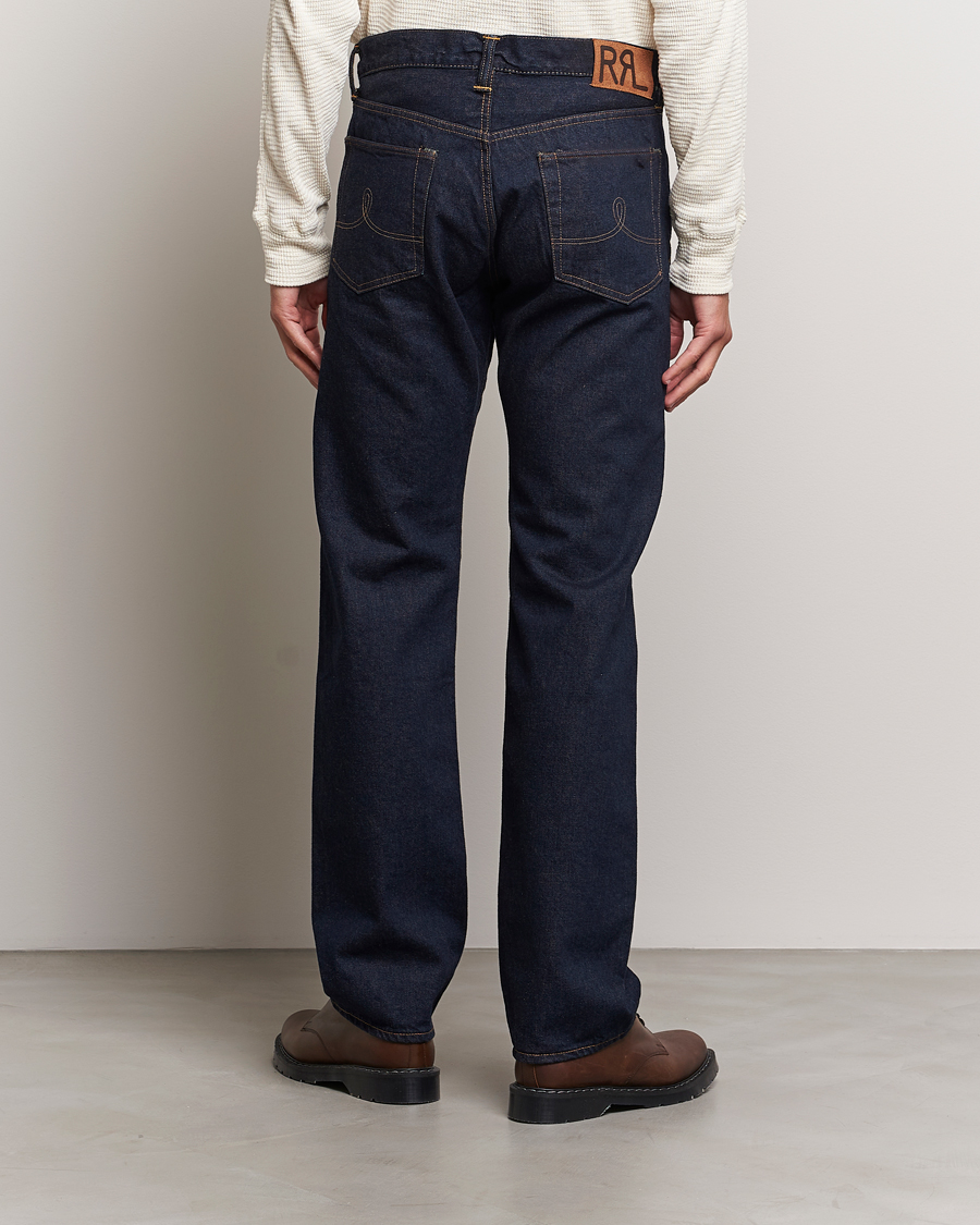 Mies | Farkut | RRL | Straight Leg 5-Pocket Denim Hillsview Wash