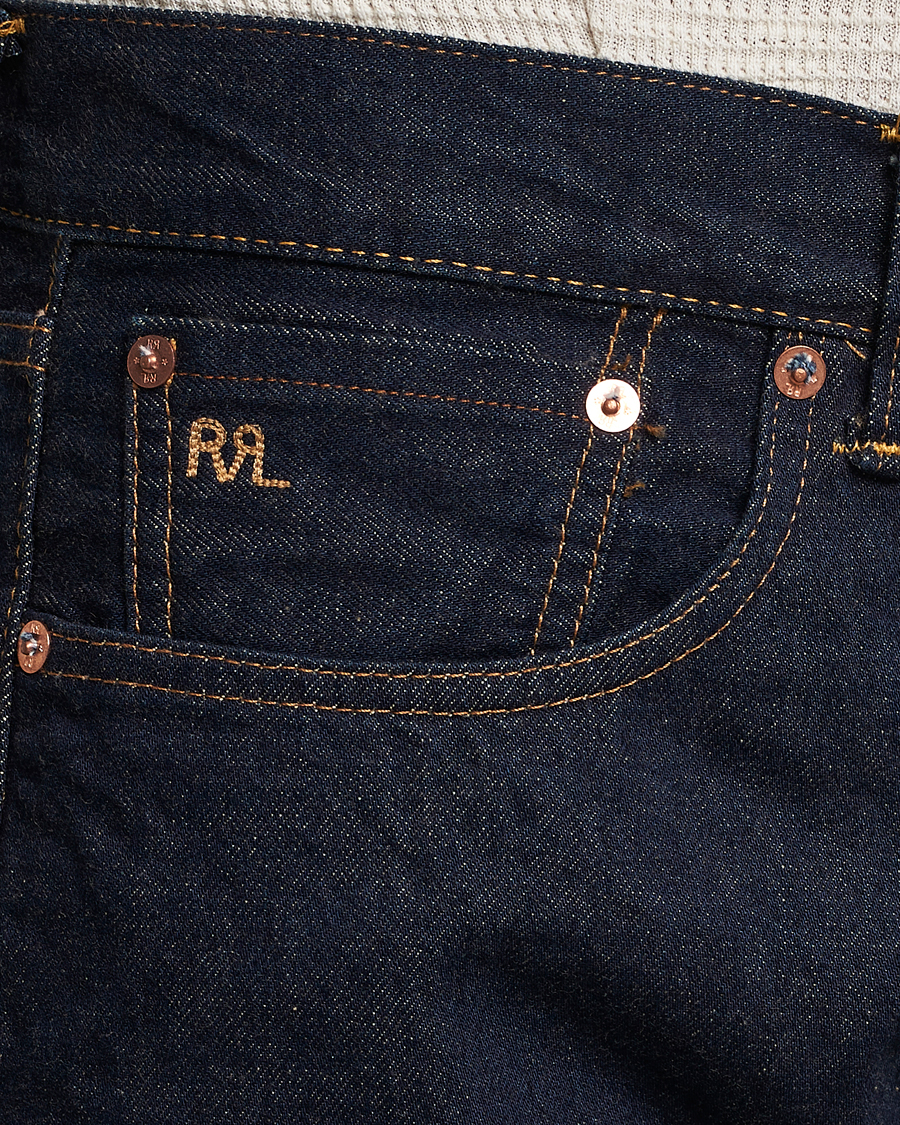 Mies | Farkut | RRL | Straight Leg 5-Pocket Denim Hillsview Wash