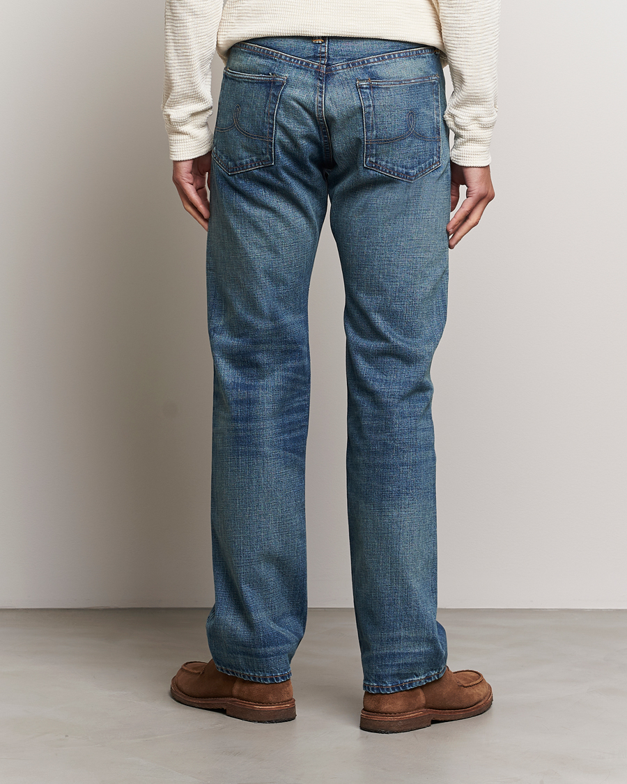 Mies | Farkut | RRL | Straight Fit 5-Pocket Denim Once Washed