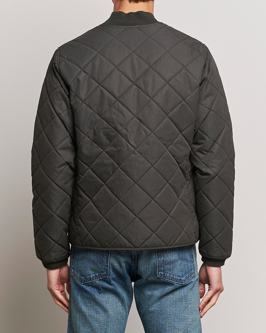 Mies | Takit | RRL | Benton Quilted Bomber Vintage Black