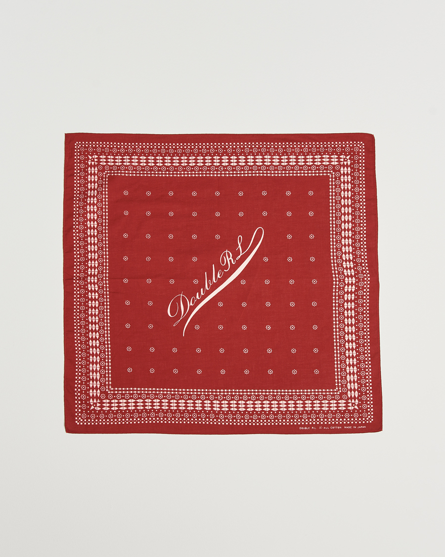 Mies | RRL Benson Printed Bandana Turkey Red | RRL | Benson Printed Bandana Turkey Red