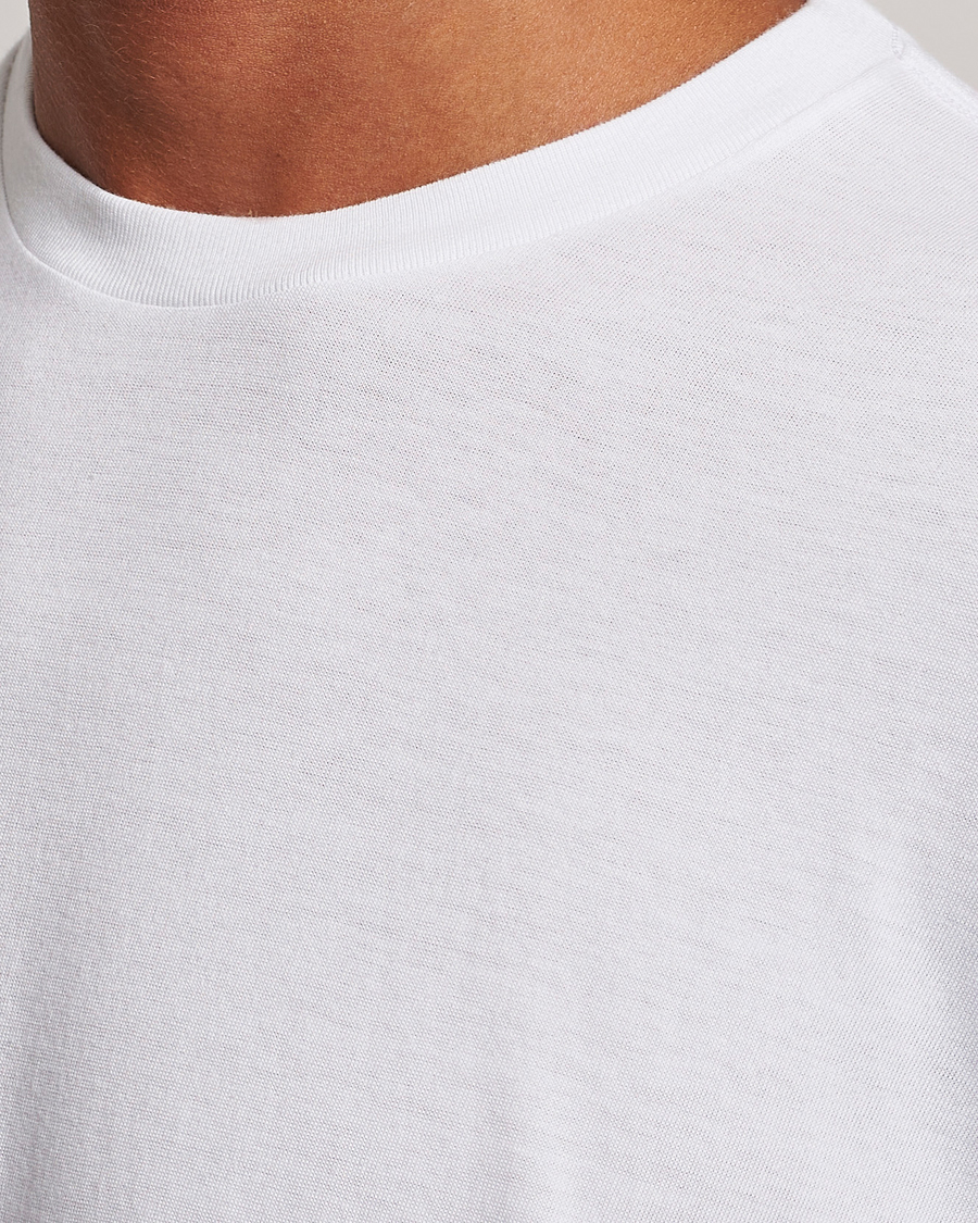 Mies | T-paidat | Auralee | Seamless Crew Neck T-Shirt White