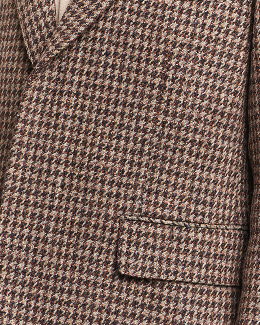 Mies | Pikkutakit | Auralee | Houndstooth Wool Blazer Brown