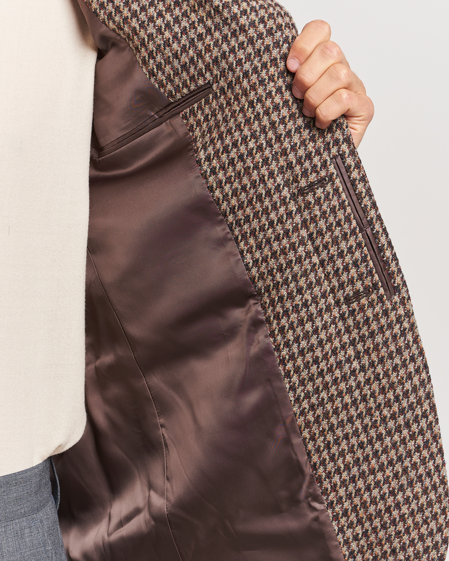 Mies | Pikkutakit | Auralee | Houndstooth Wool Blazer Brown