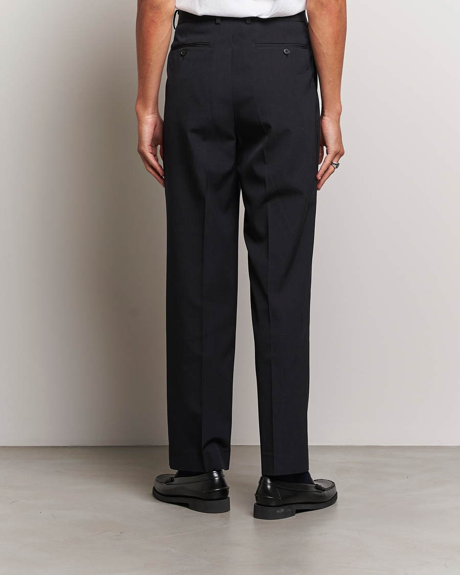 Mies | Housut | Auralee | Wool Gabardine Slacks Black