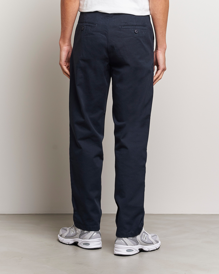 Mies | Housut | Samsøe Samsøe | Johnny Cotton Trousers Salute Navy