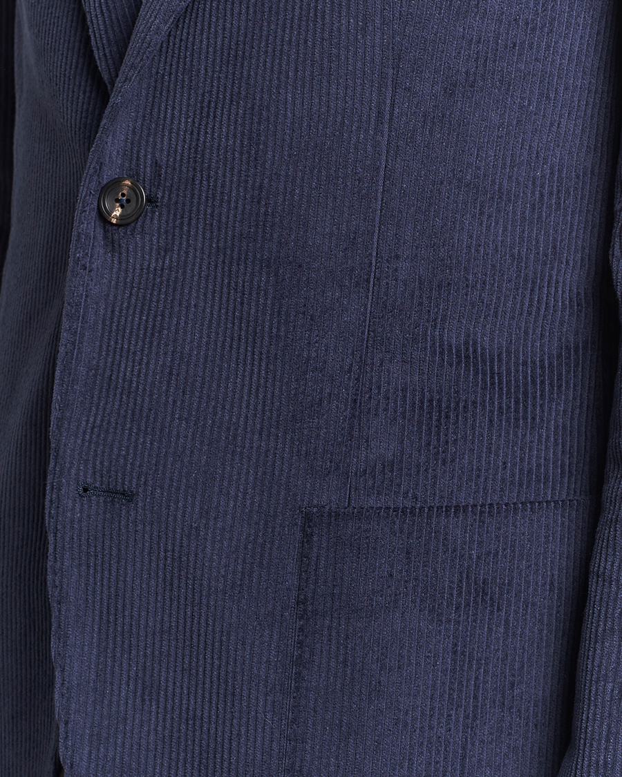 Mies | Pikkutakit | Incotex | Montedoro Unconstructed Corduroy Blazer Navy