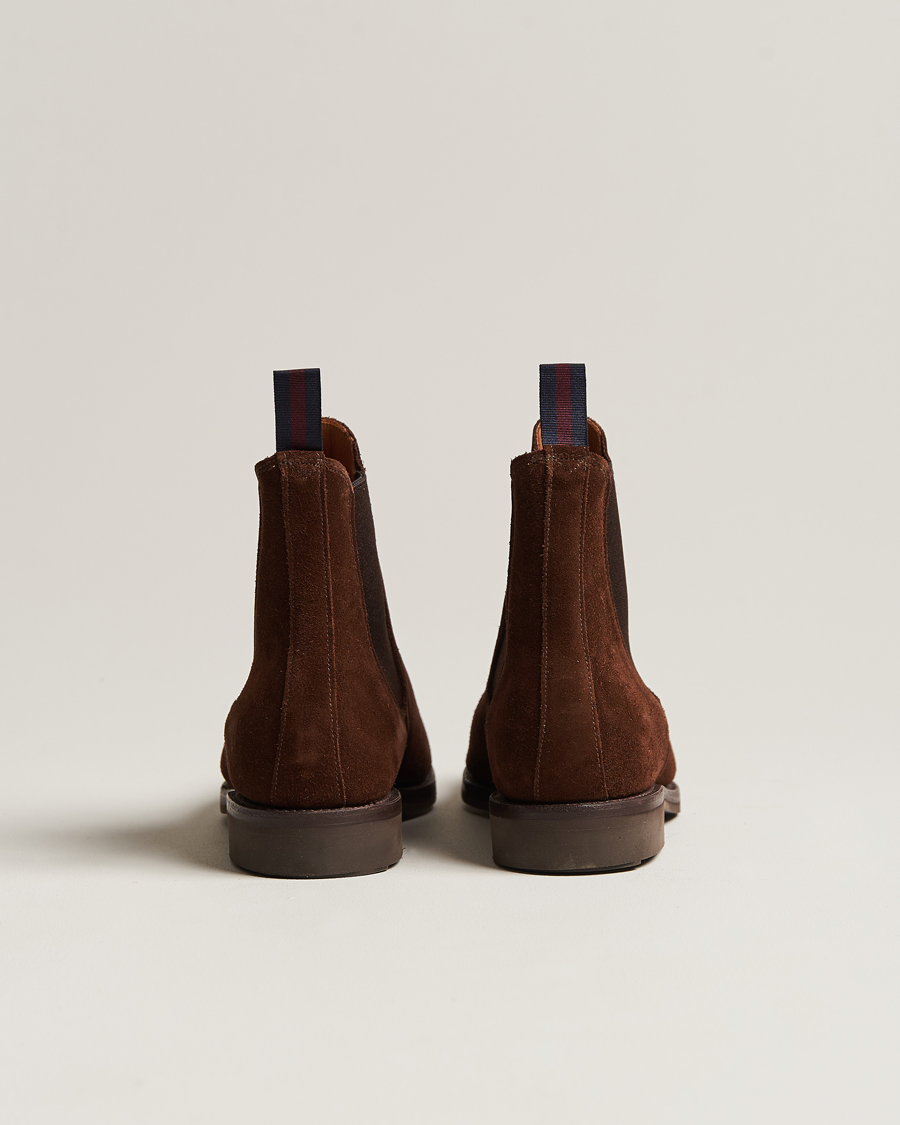 Mies | Sanders Liam Chelsea Boot Polo Snuff Suede | Sanders | Liam Chelsea Boot Polo Snuff Suede