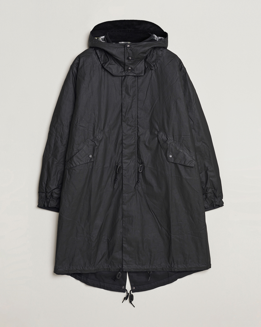 Mies |  | Barbour Heritage | Torrent Waxed Parka Black