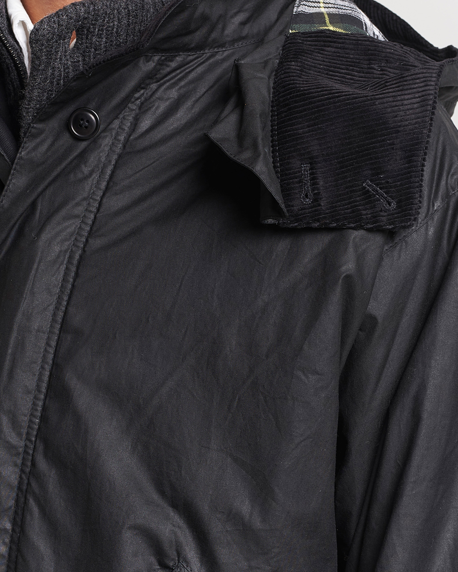 Mies | Takit | Barbour Heritage | Torrent Waxed Parka Black