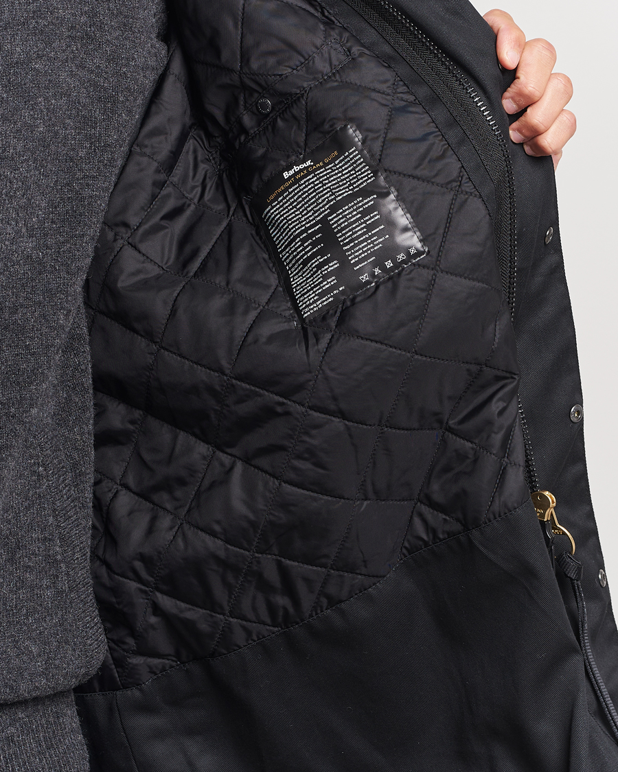 Mies | Takit | Barbour Heritage | Torrent Waxed Parka Black