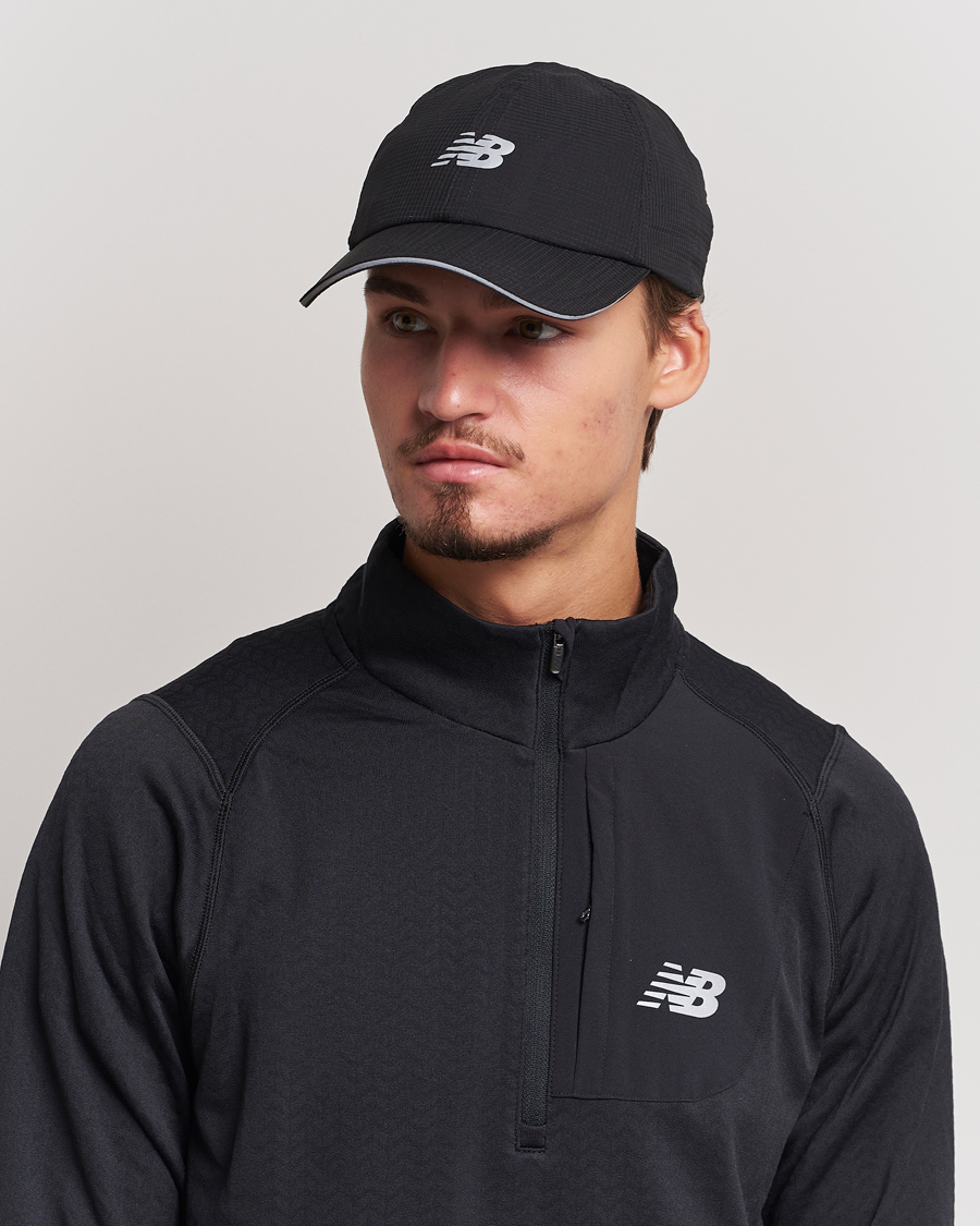 Mies | New Balance Running 6-Panel Performance Hat Black | New Balance Running | 6-Panel Performance Hat Black