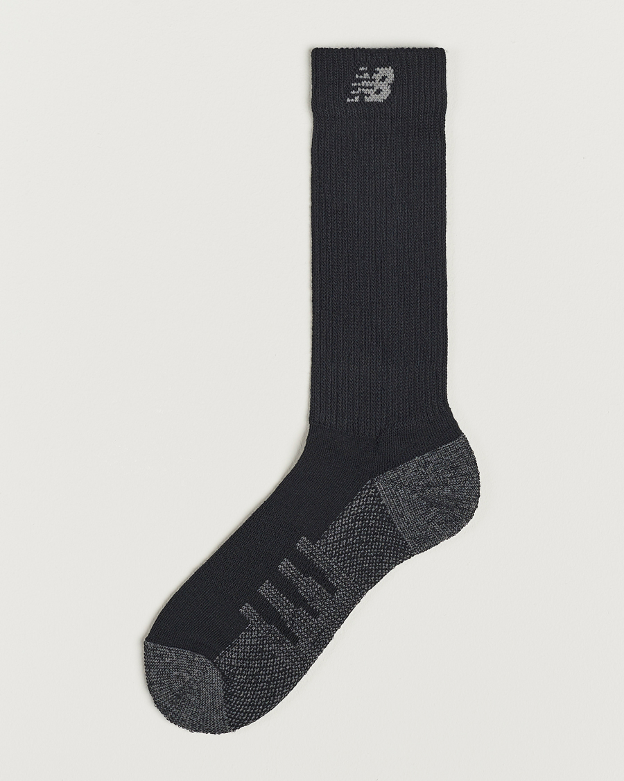 Mies |  | New Balance Running | 2-Pack Coolmax Crew Socks Black