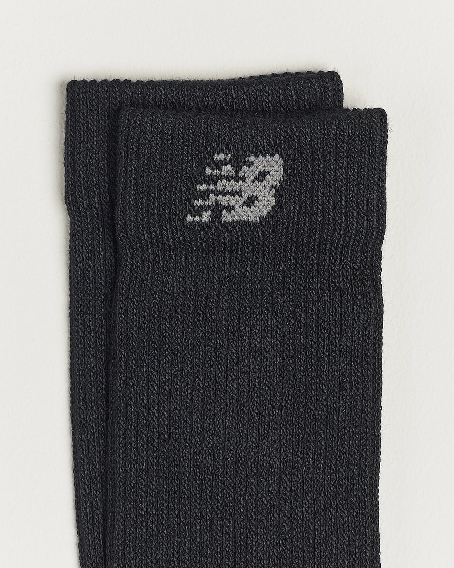 Mies |  | New Balance Running | 2-Pack Coolmax Crew Socks Black