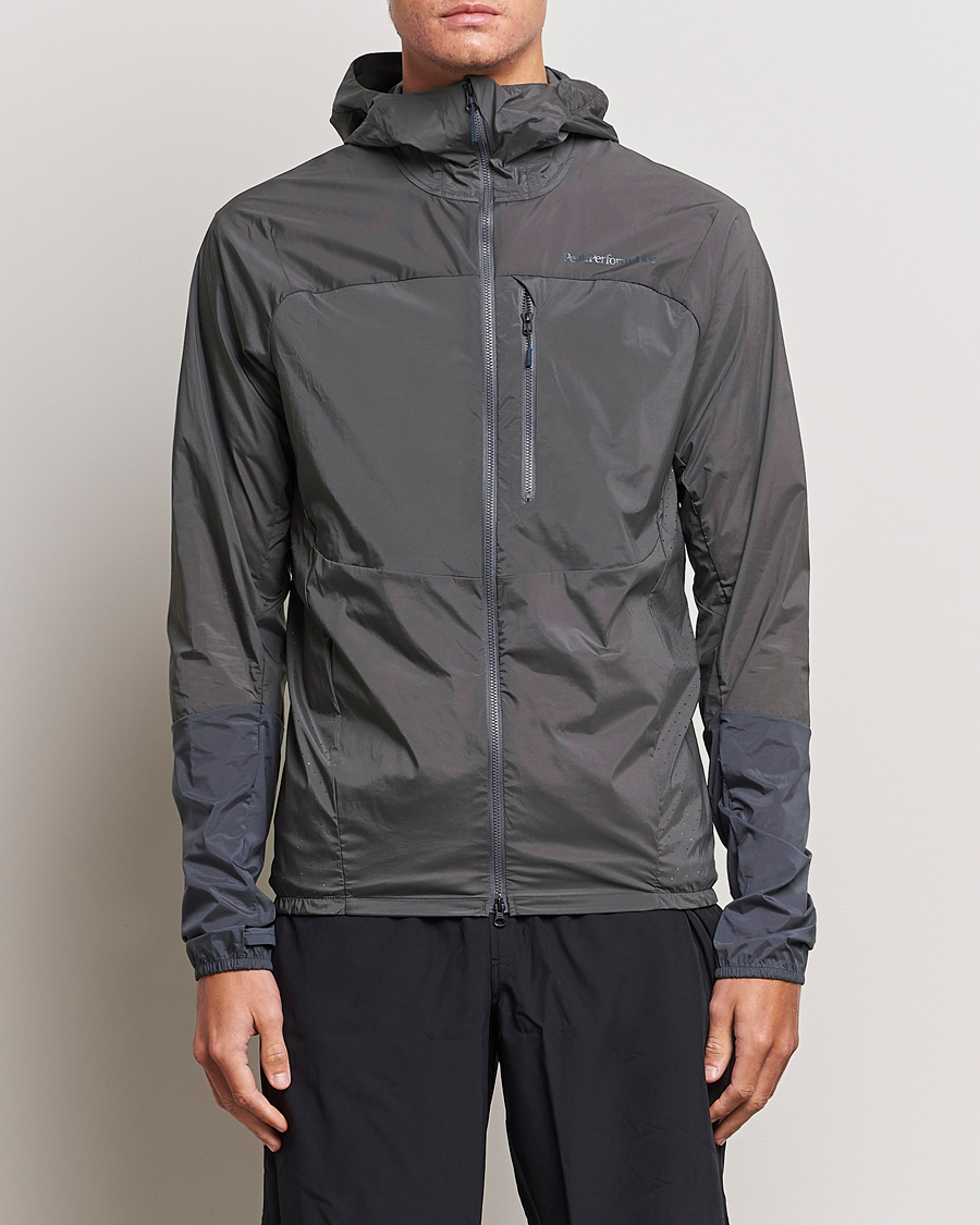 Mies | Takit | Peak Performance | Vislight Wind Jacket Motion Grey/Omber Blue
