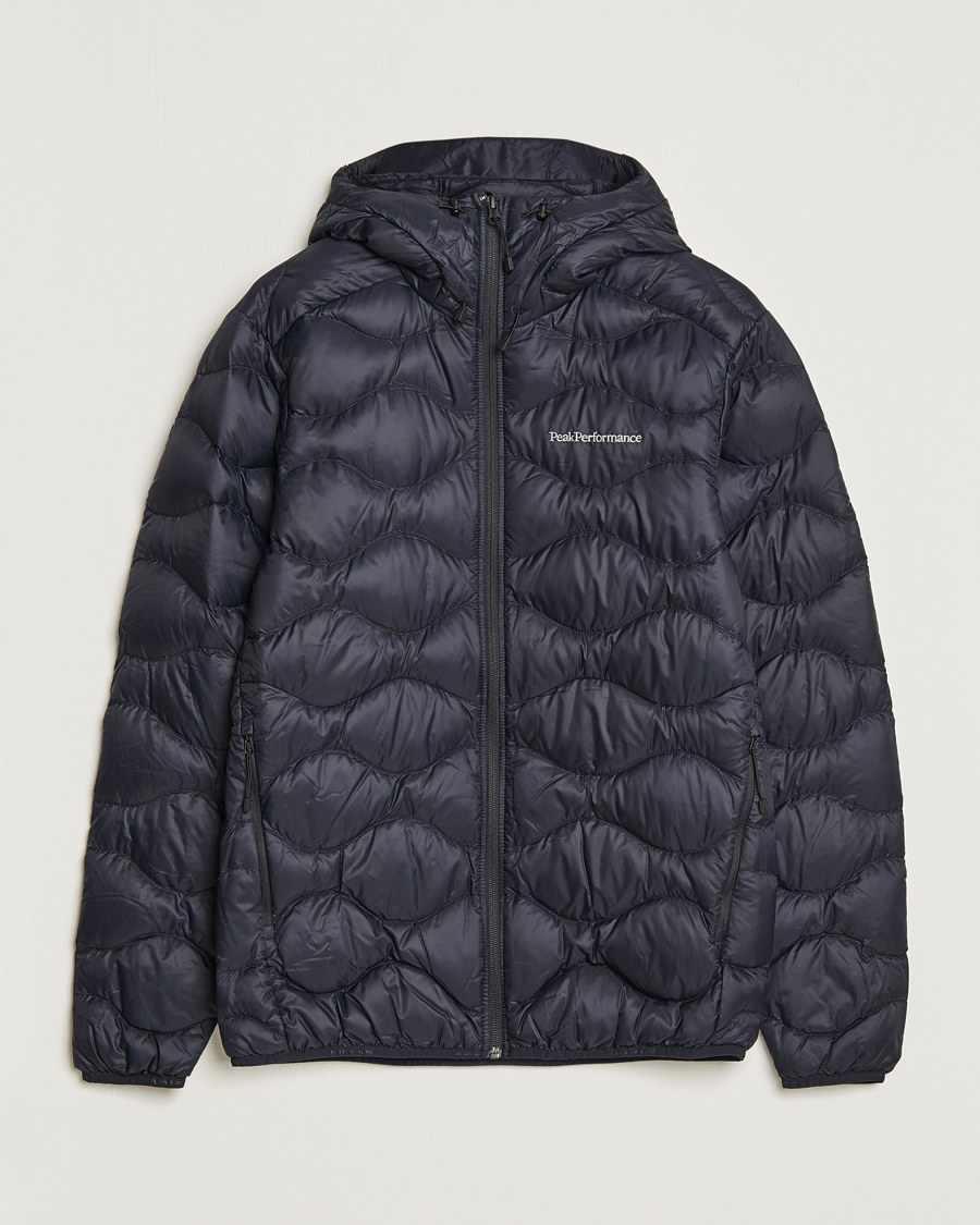 Mies | Takit | Peak Performance | Helium Down Hooded Jacket Black