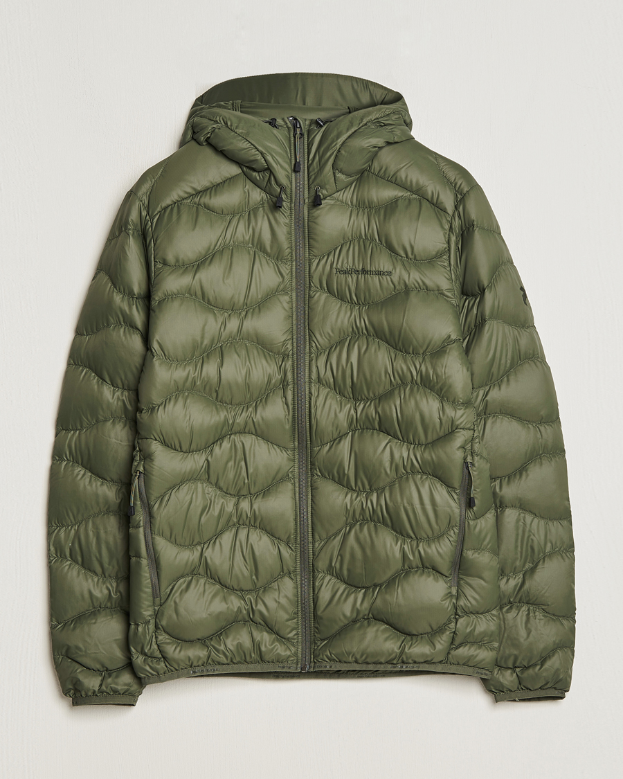 Mies | Takit | Peak Performance | Helium Down Hooded Jacket Pine Needle