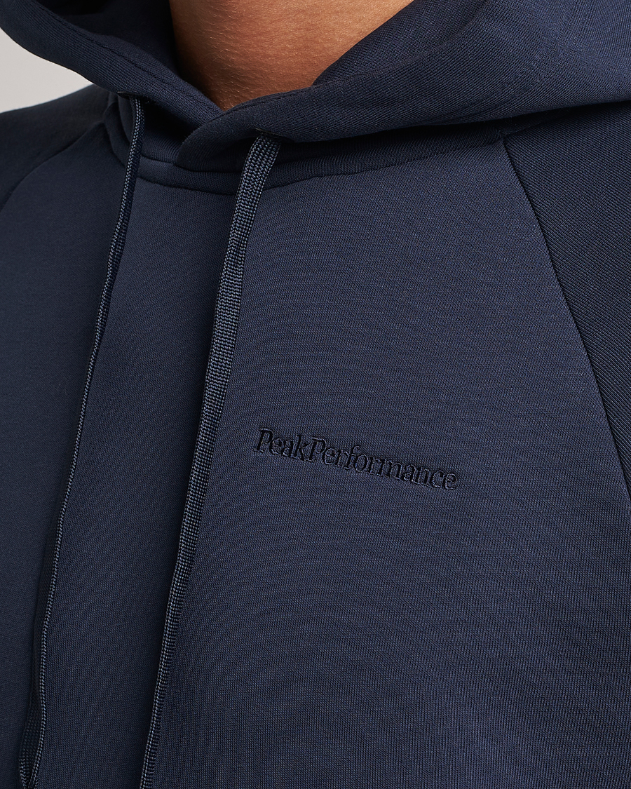 Mies | Puserot | Peak Performance | Original Logo Hoodie Blue Shadow