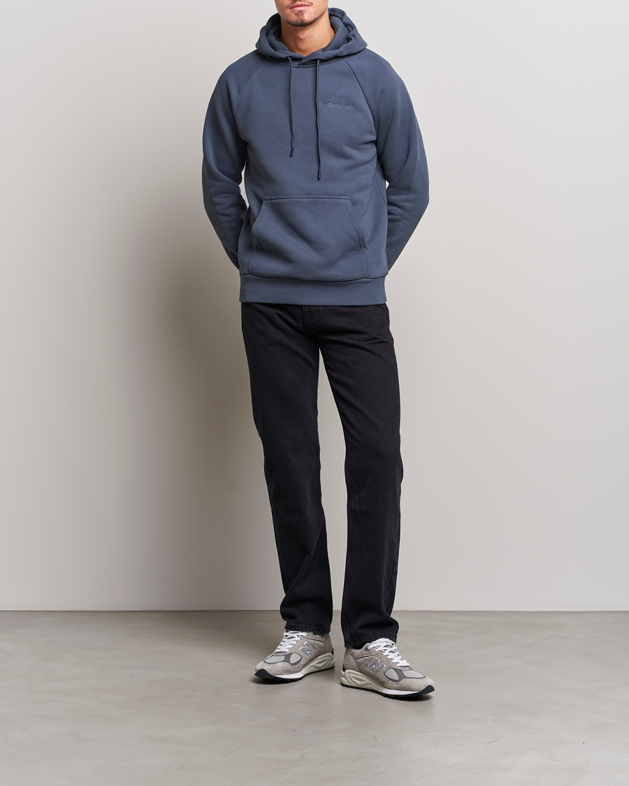 Mies | Puserot | Peak Performance | Original Logo Hoodie Omber Blue
