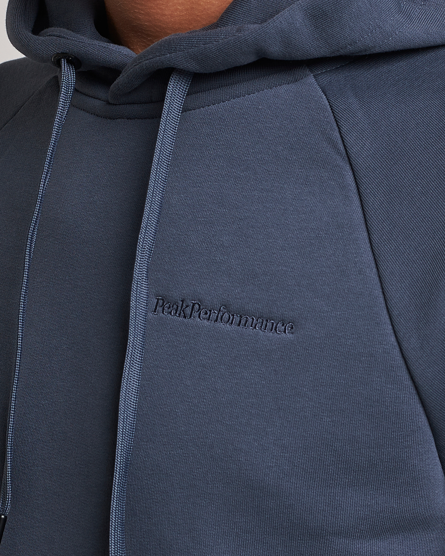 Mies | Puserot | Peak Performance | Original Logo Hoodie Omber Blue