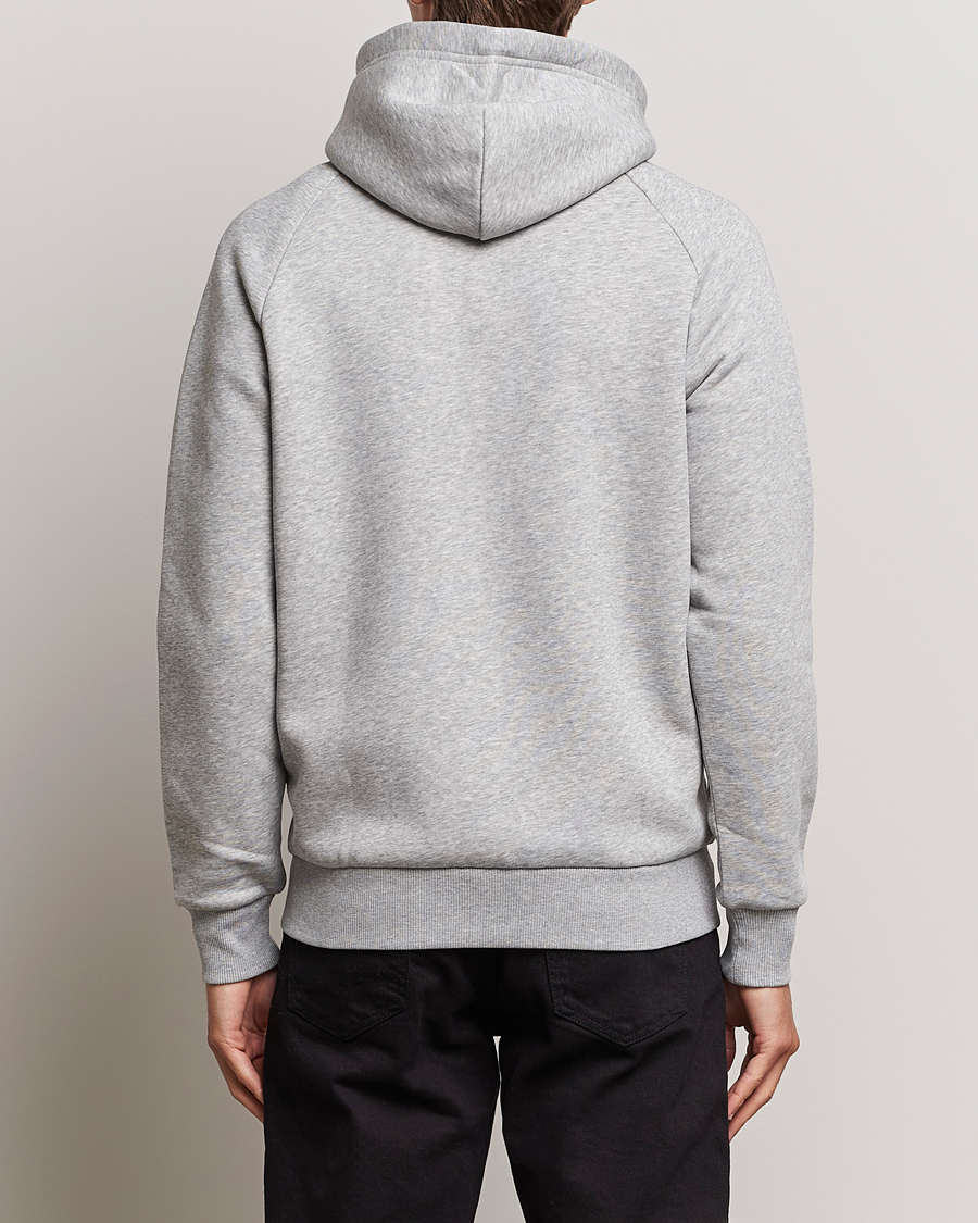 Mies | Puserot | Peak Performance | Original Logo Full Zip Hoodie Grey Melange