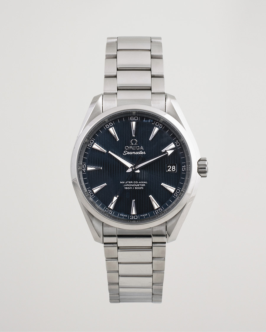 Mies | Omega Pre-Owned Seamaster Aqua Terra 231.10.42.21.03.003 Steel Blue | Omega Pre-Owned | Seamaster Aqua Terra 231.10.42.21.03.003 Steel Blue