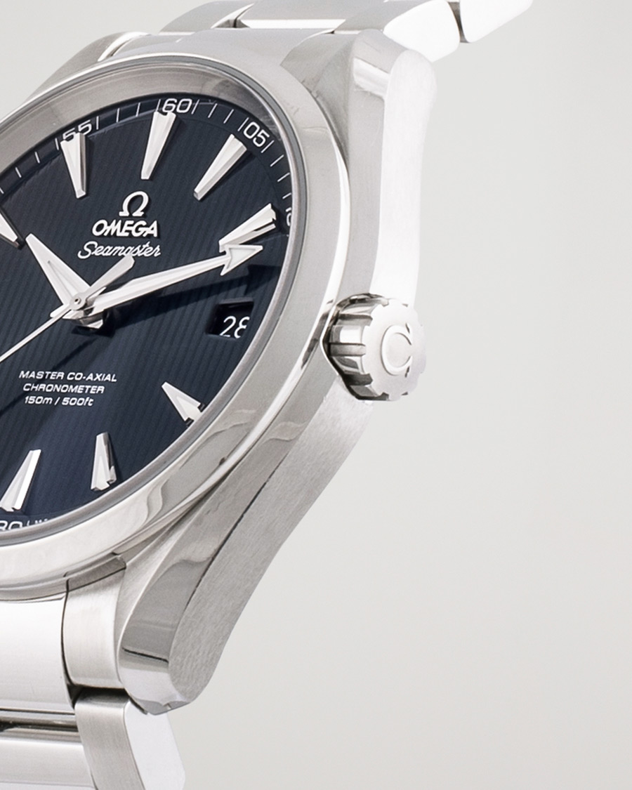 Mies | Omega Pre-Owned Seamaster Aqua Terra 231.10.42.21.03.003 Steel Blue | Omega Pre-Owned | Seamaster Aqua Terra 231.10.42.21.03.003 Steel Blue
